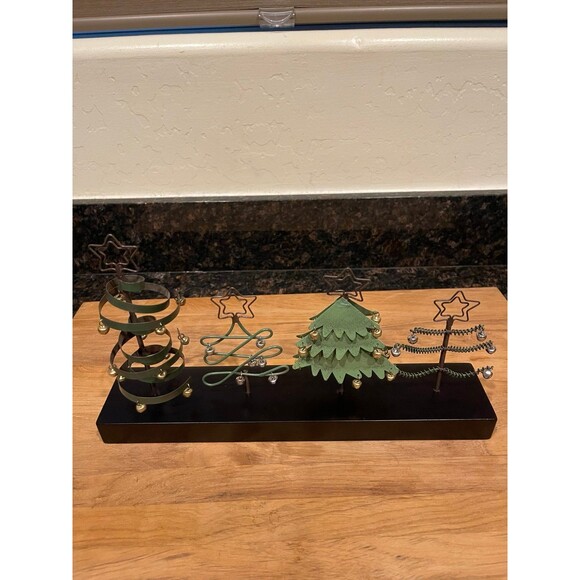 Vintage Pier1 Christmas Trees Photo Holder Display - Picture 9 of 9